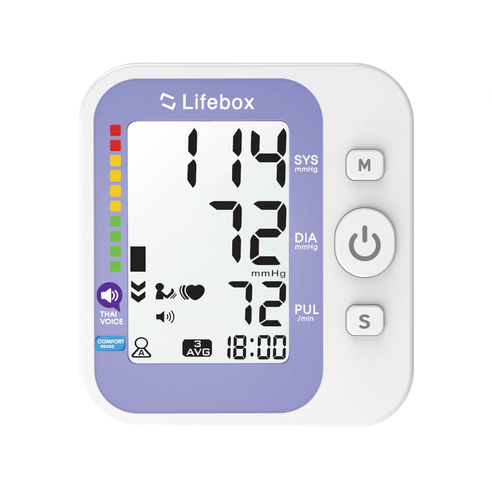 เครื่องวัดความดันโลหิต Lifebox L-BM03 TH